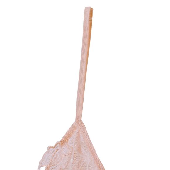 VTG CINEMA ETOILE Pink Stretchy Lace Chemise Nightgown Lingerie SZ M BEAUTIFUL - Picture 11 of 16